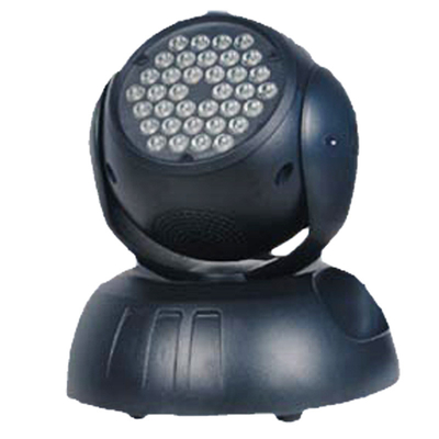 RGBW 4 In 1 Bee Eye Zoom LED Wash Moving Head Light 36 * 3Watt Untuk Disko Acara Dj